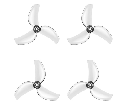 Akcesorium do dronów BetaFPV Gemfan 1611 (1.5mm) Transparent Grey - potrójne śmigła